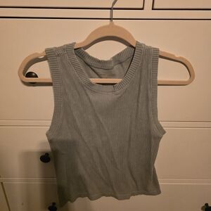 Stylish Sleeveless Ribbed Tank Top